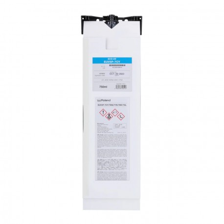 Encre Roland Eco-UV5P Cyan